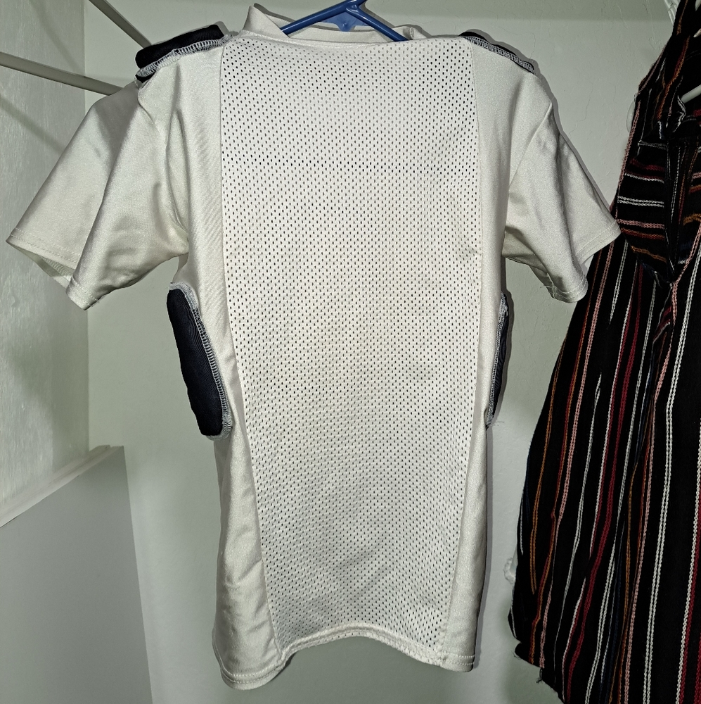 Padded football shirt